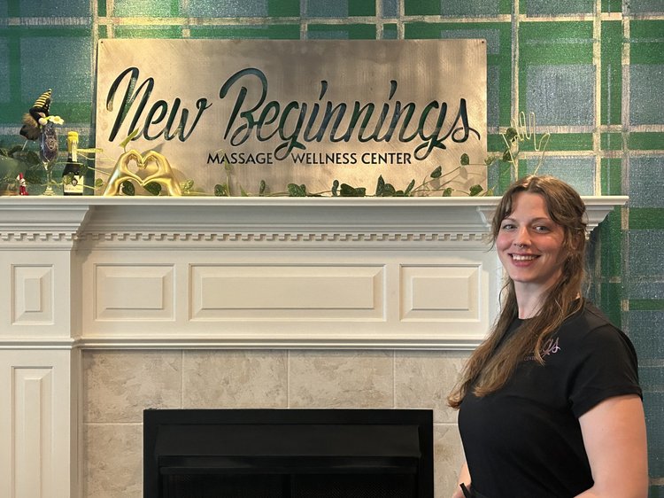 Portrait of Sabrina Clasper, Massage Therapist at New Beginnings Massage Wellness Center in Wyomissing, PA
