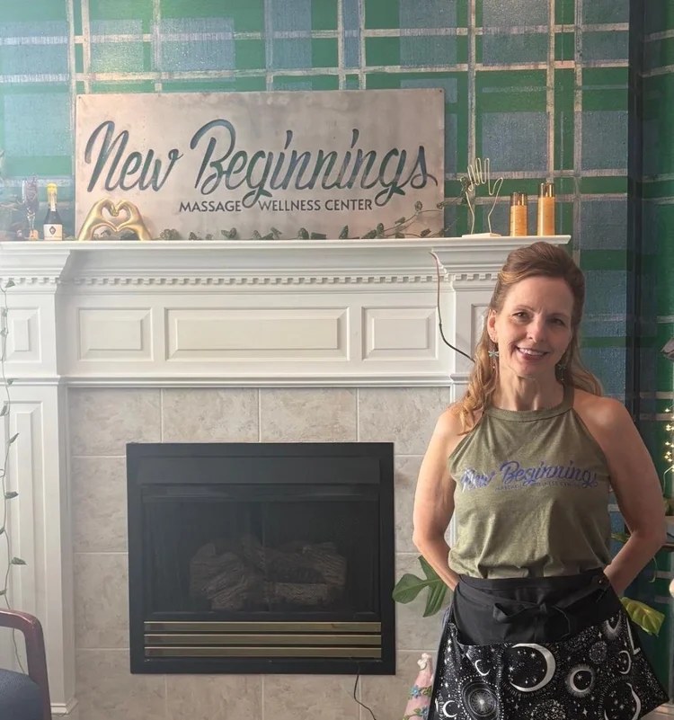 Portrait of Amy Unger, Massage Therapist at New Beginnings Massage Wellness Center in Wyomissing, PA